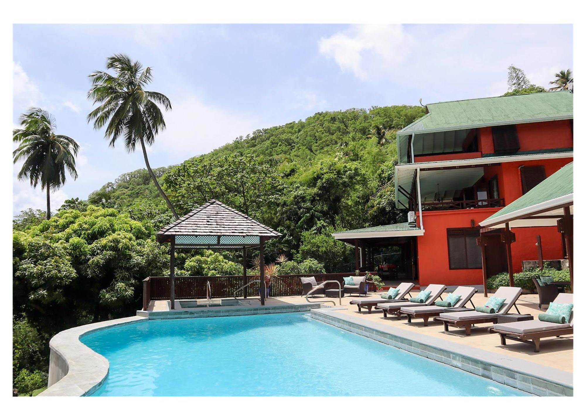 石区庄园别墅温泉度假村 Soufrière 外观 照片